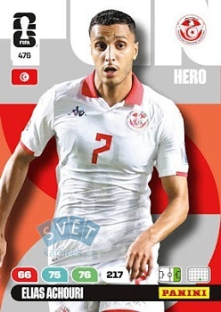Elias Achouri Tunisia Panini FIFA World Cup 2026 Adrenalyn XL #476
